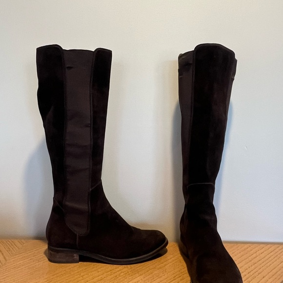 Cole Haan Nike Air chocolate suede pull on boot size 8B - Picture 6 of 8